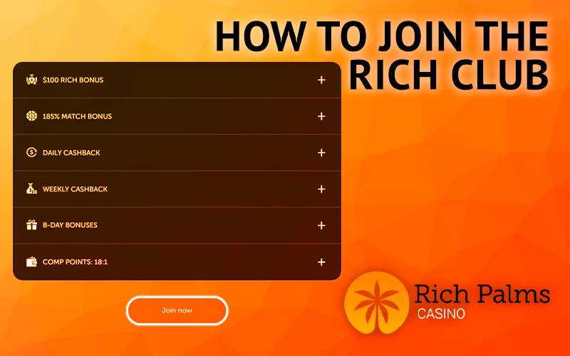 Rich Palm Premium Club Membership Form