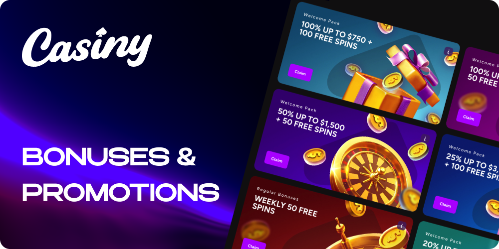 Bonuses and Promotions for Casiny Gamblers